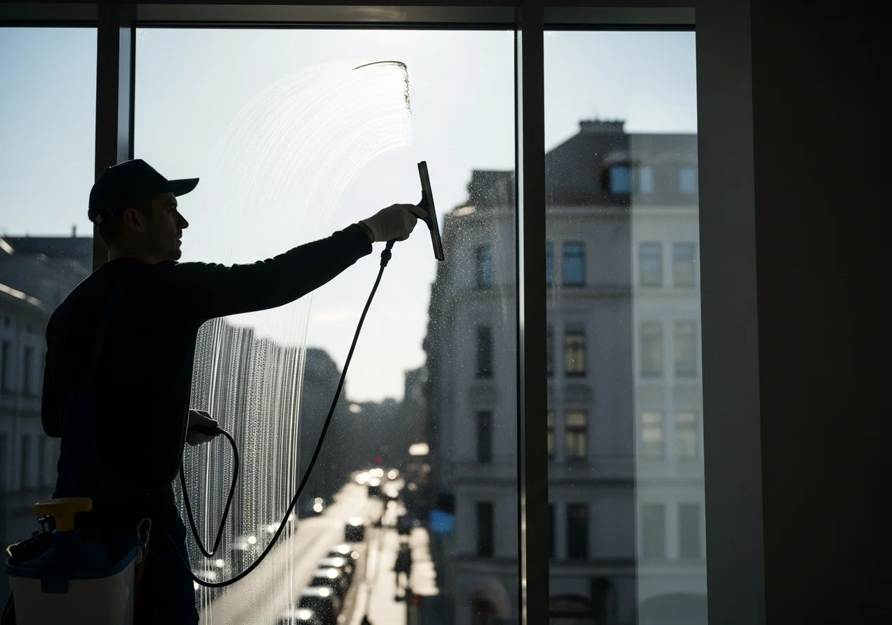Professionelle Fensterreinigung